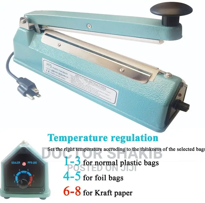 Hand Impulse Heat Sealer Sealing Machine