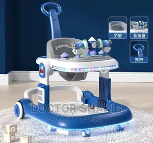 Multifunctional Anti-Rollove Baby Walker