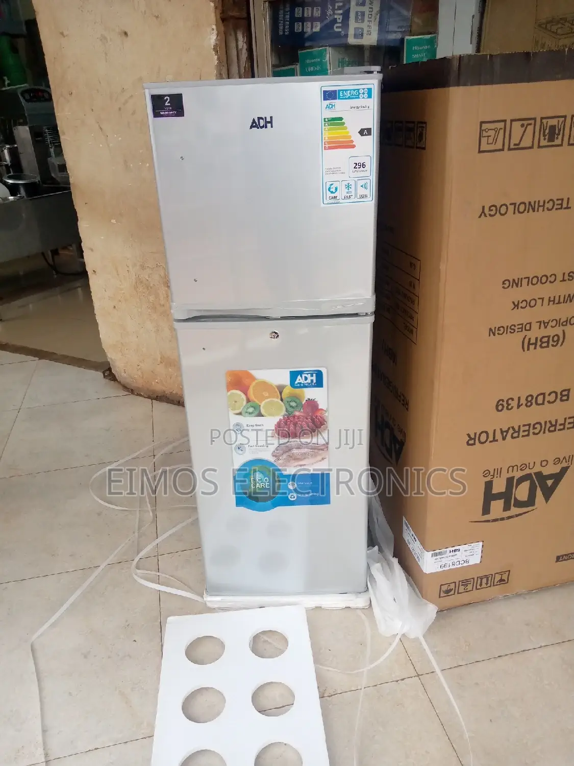 168 Litres ADH Fridge Double Door