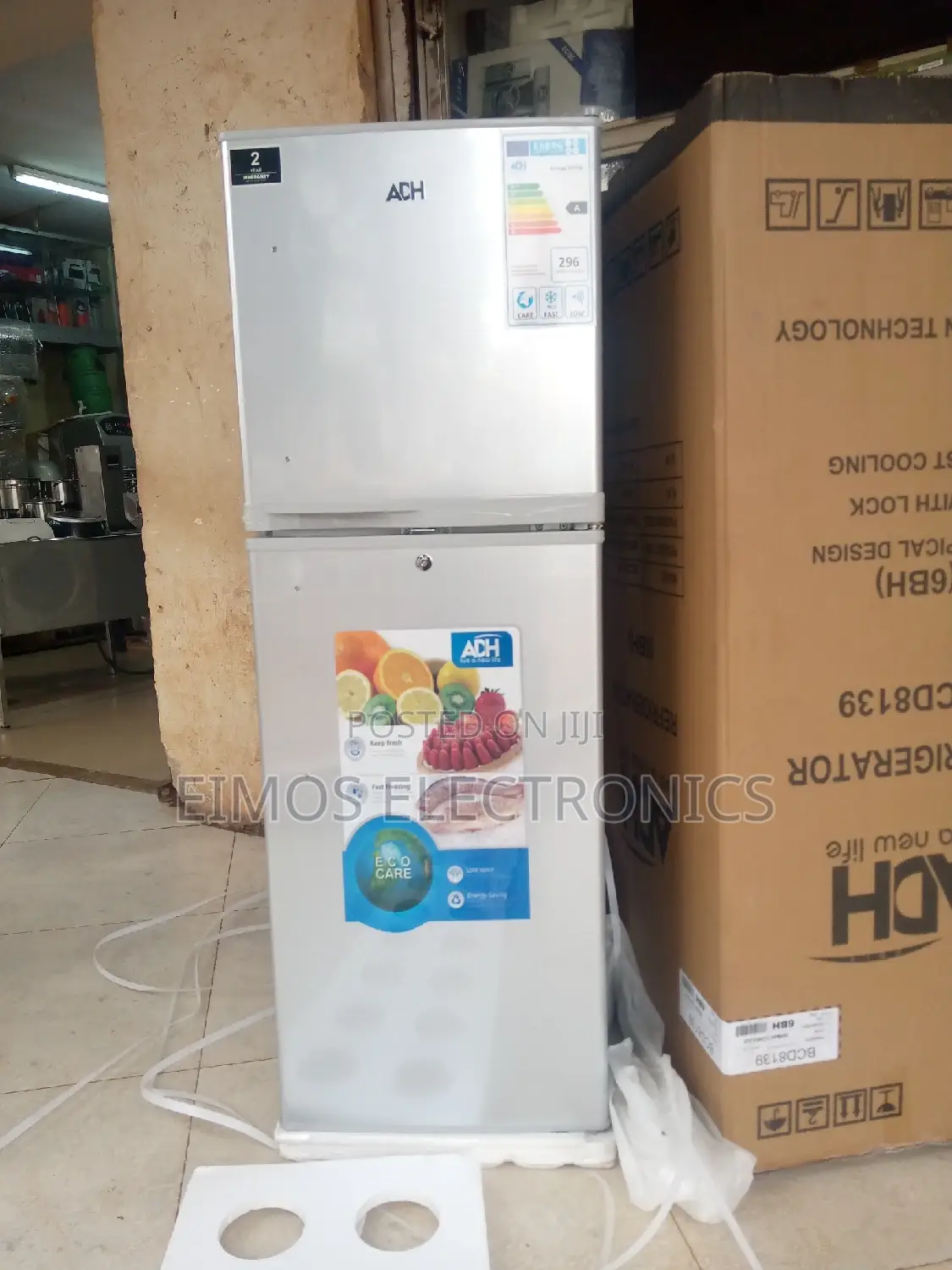 ADH Fridge Double Door 168 Litres