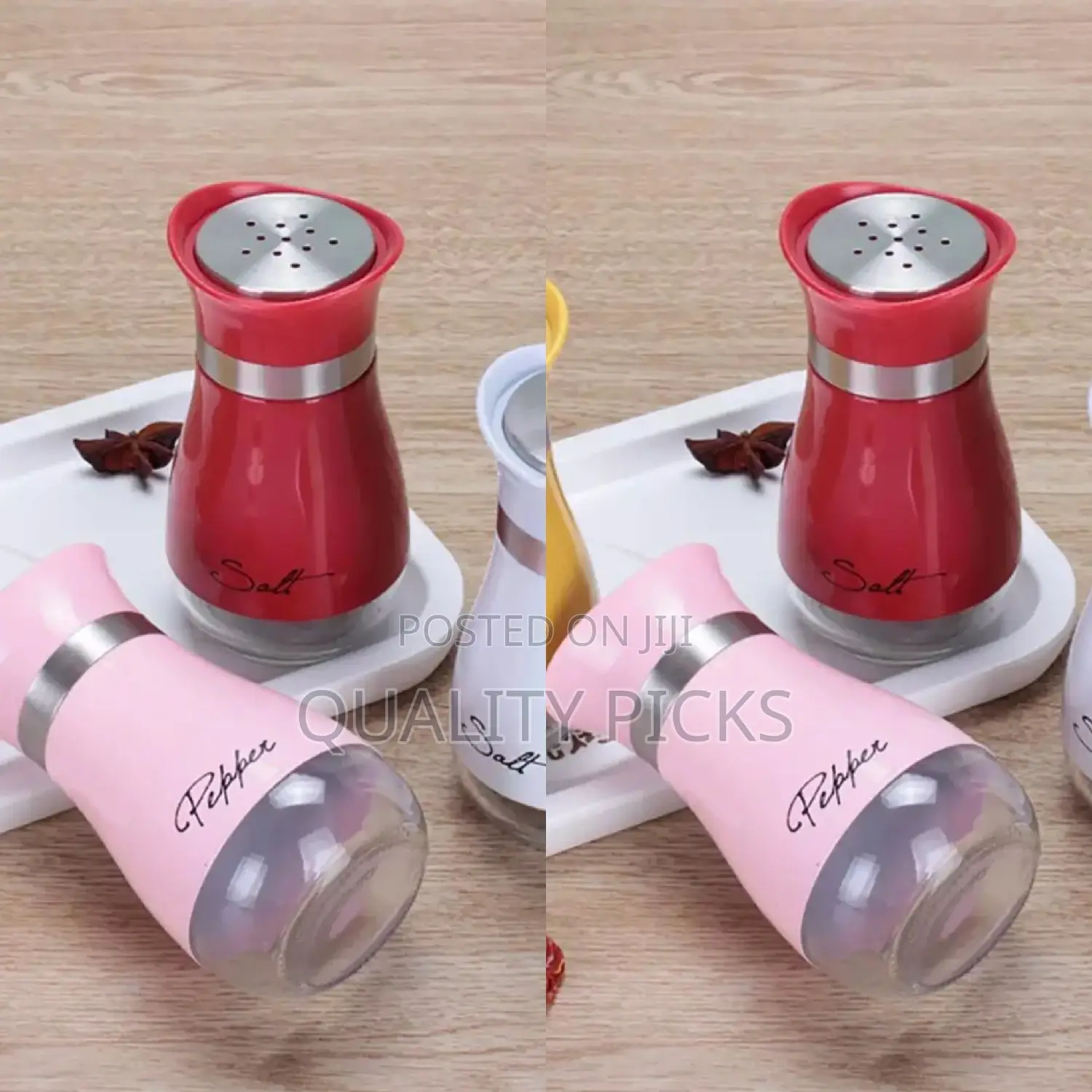 Kitchen Salt Shaker Bottle Set