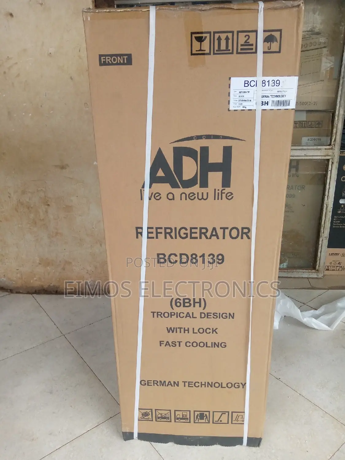 ADH Fridge 168 Litres