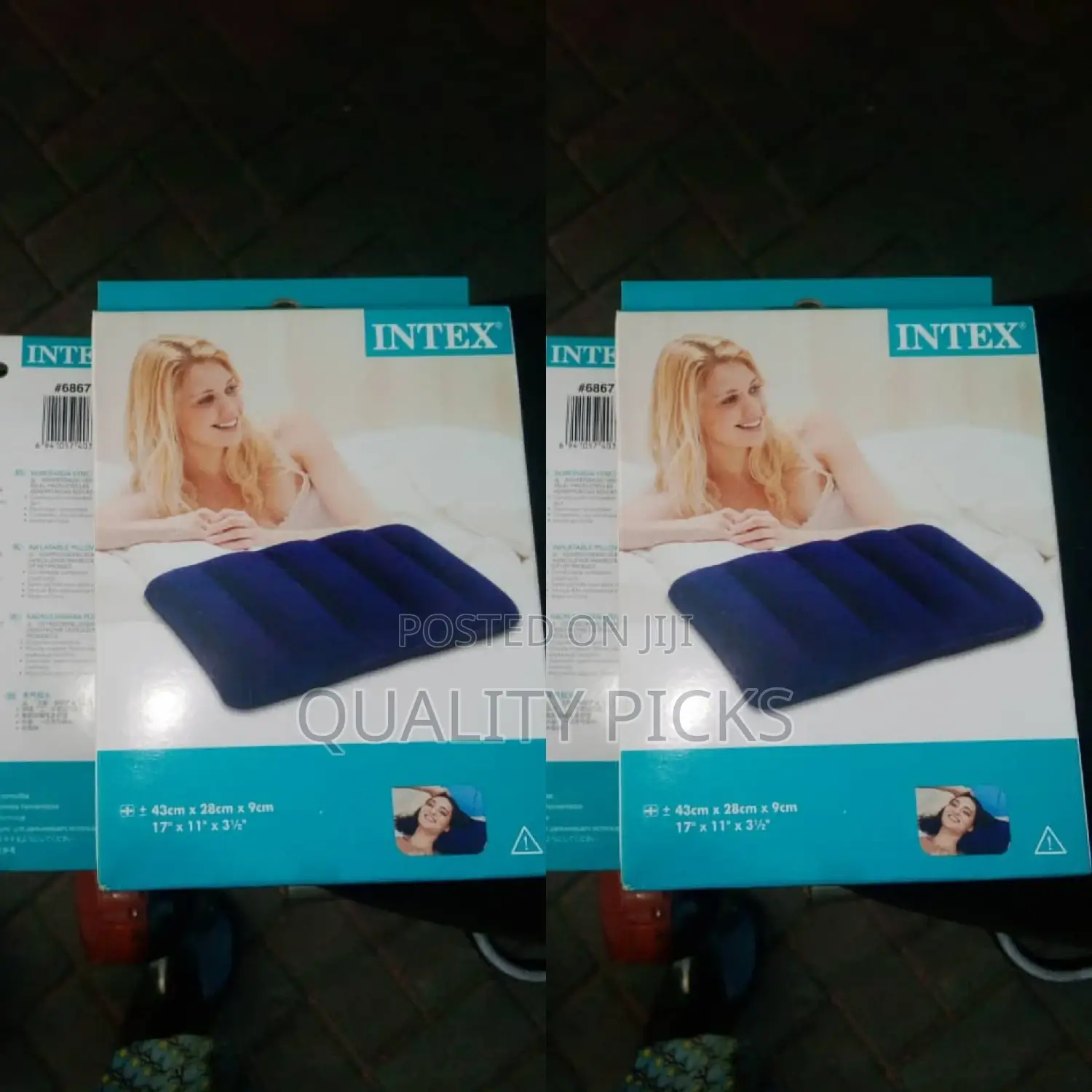 Inflatable Camping Air Pillow