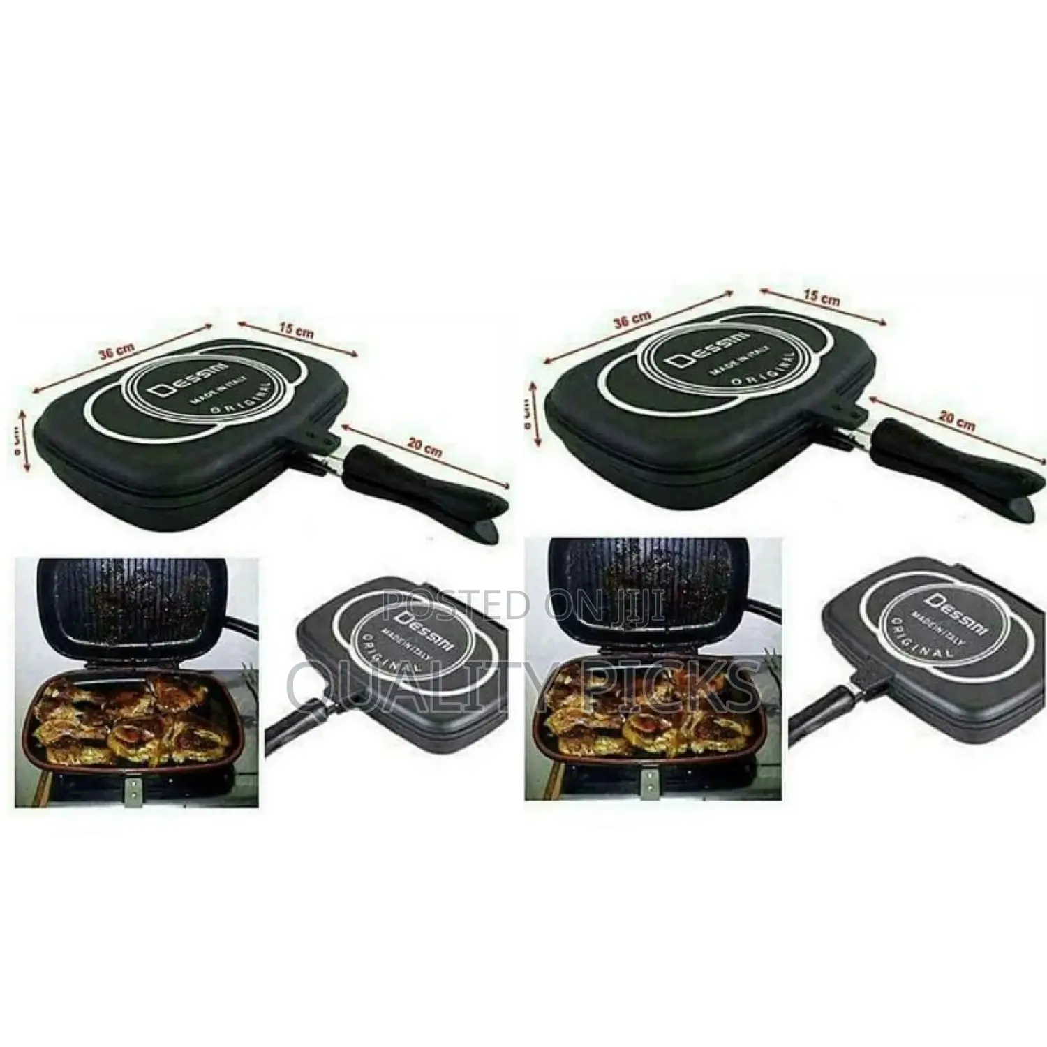 Double Sided BBQ Grill