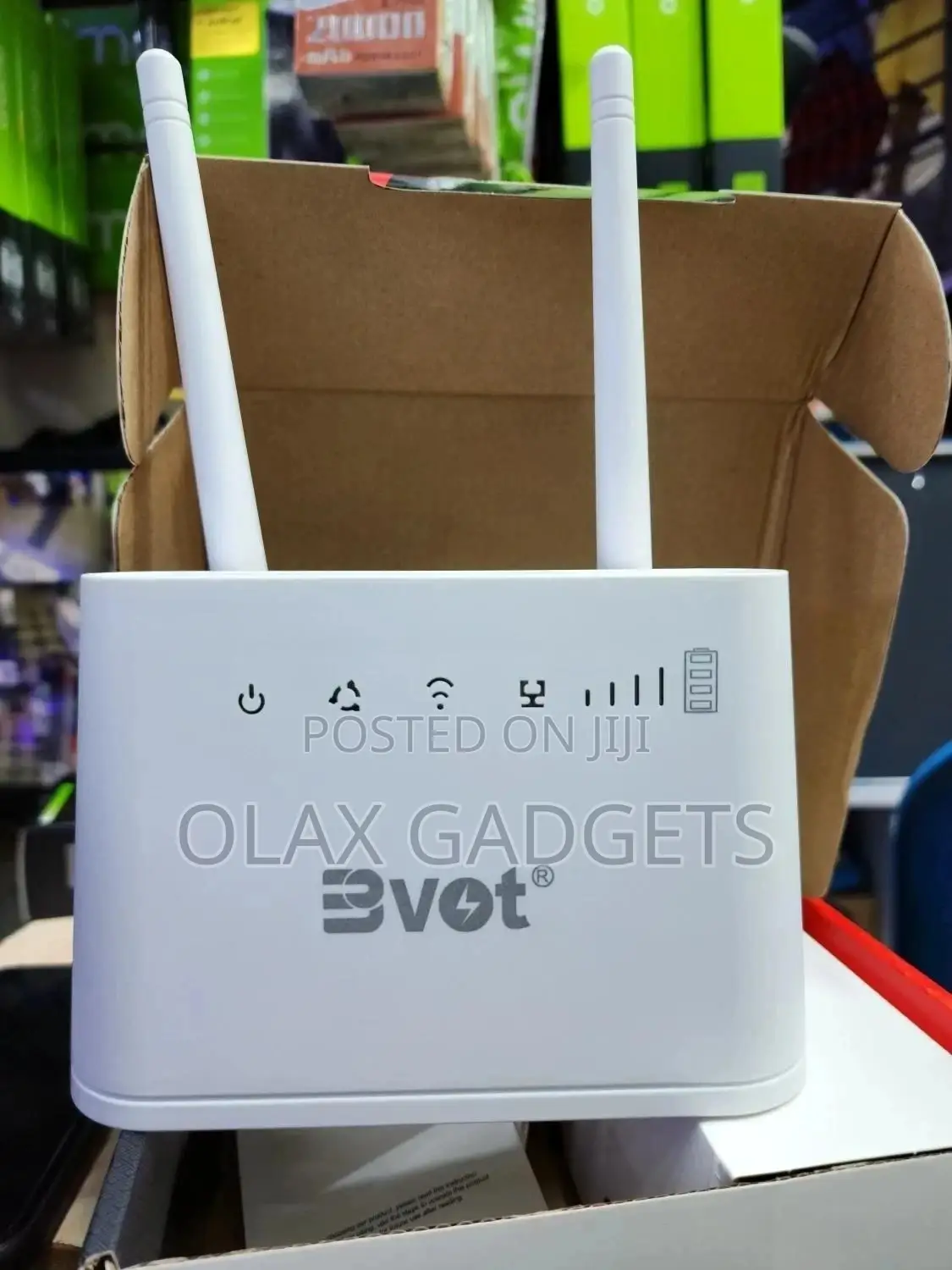 Bvot B37 4G LTE Router 4000mah Simcard Rechargeable Router