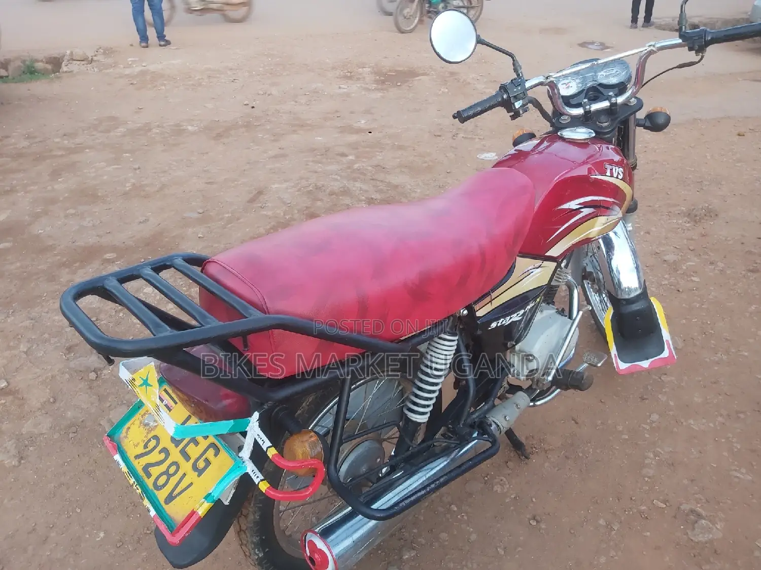 TVS XL 100 2017 Red
