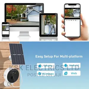 2MP Wifi Solar Camera Outdoor 1080P Wireless Security CCTV W