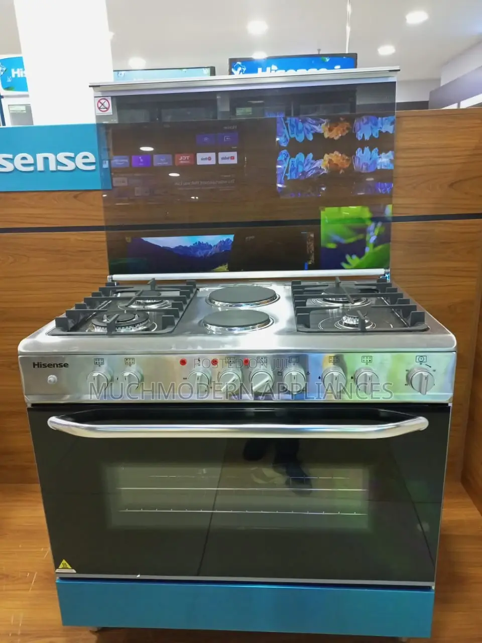 4 Gas 2 Electric Standing Cooker