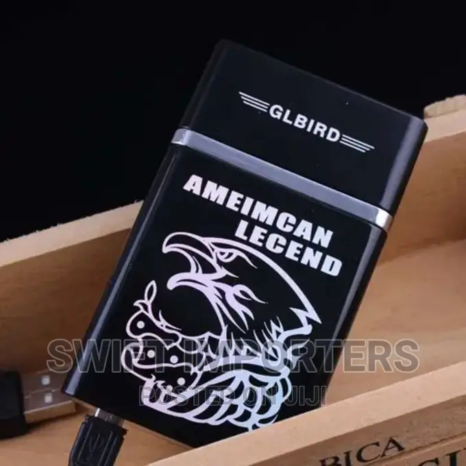 USB Cigarette Lighter and Case