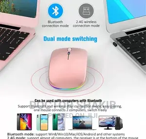 Rechargeable RGB Cordless USB Optical Mouse