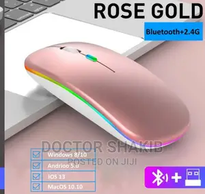 Rechargeable RGB Cordless USB Optical Mouse