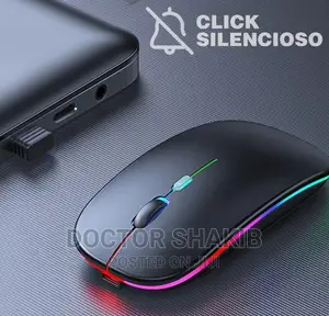 Rechargeable RGB Cordless USB Optical Mouse