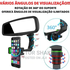 Multifunctional Car Mirror Cell Phone Holder