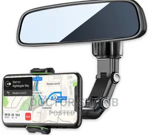 Multifunctional Car Mirror Cell Phone Holder
