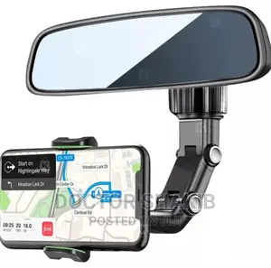 Multifunctional Car Mirror Cell Phone Holder
