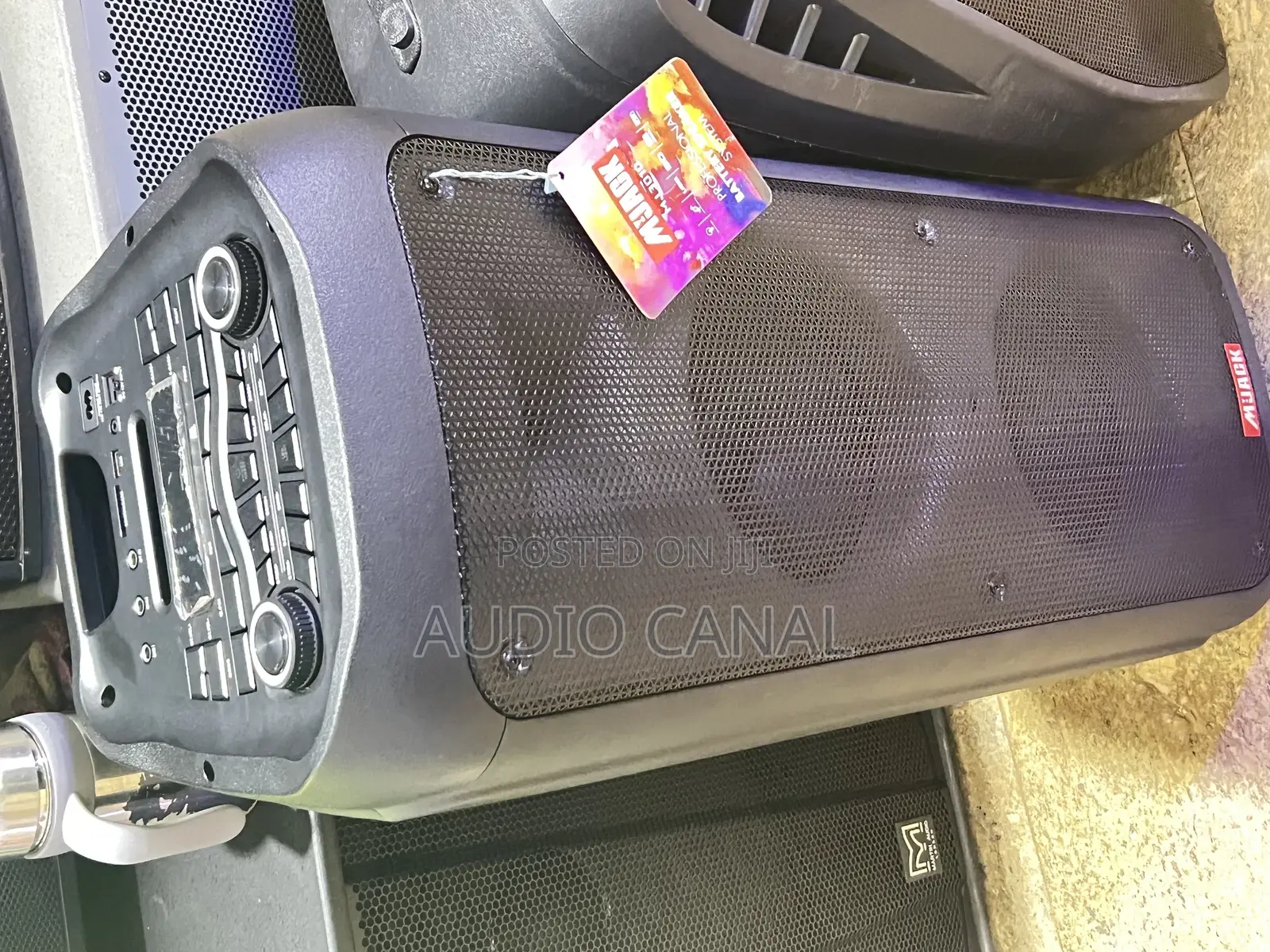 MJACK Professional 10” Battery Speaker