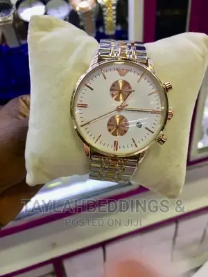 Armani Watches for Him Chronograph Working Stainless Steel