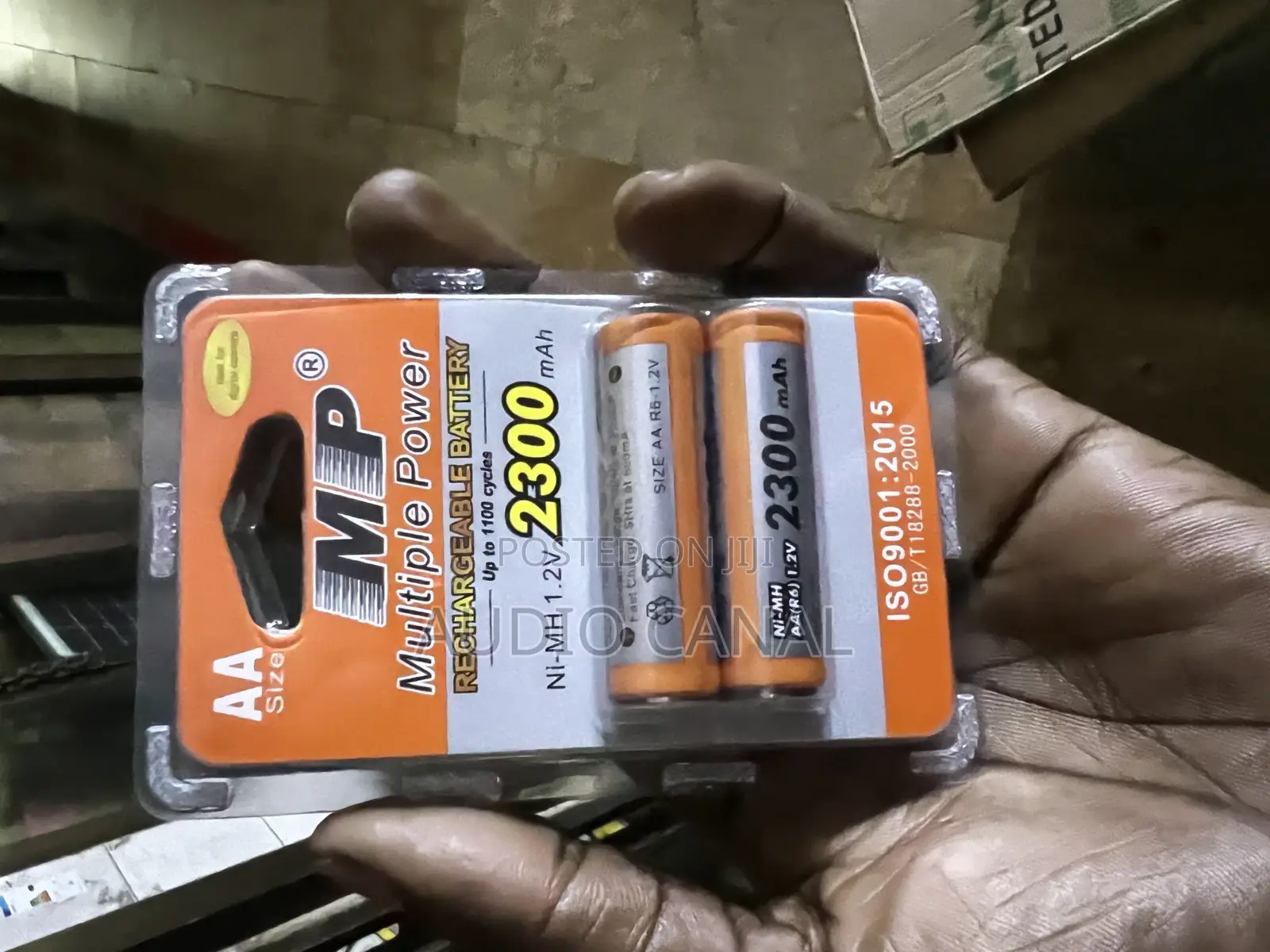 MP Multiple Power Rechargeable AA Batteries