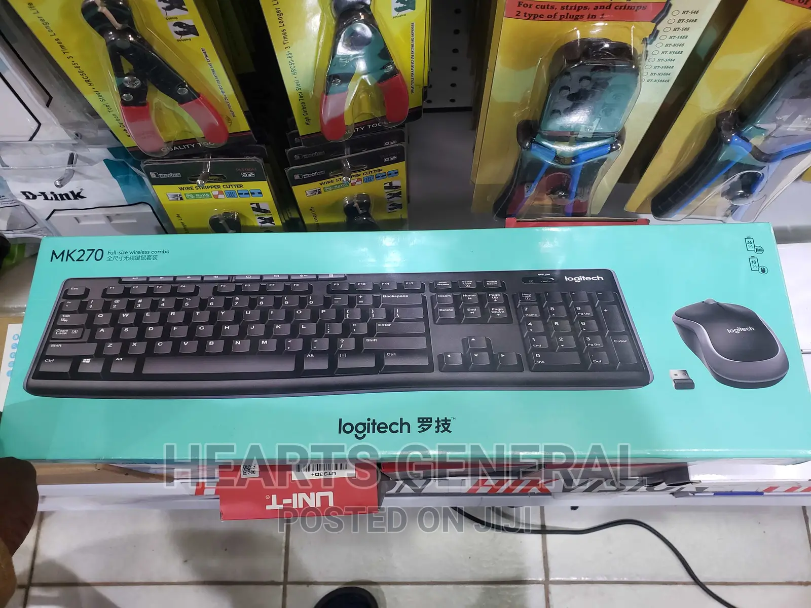 Logitech MK270 (Keyboard and Mouse)