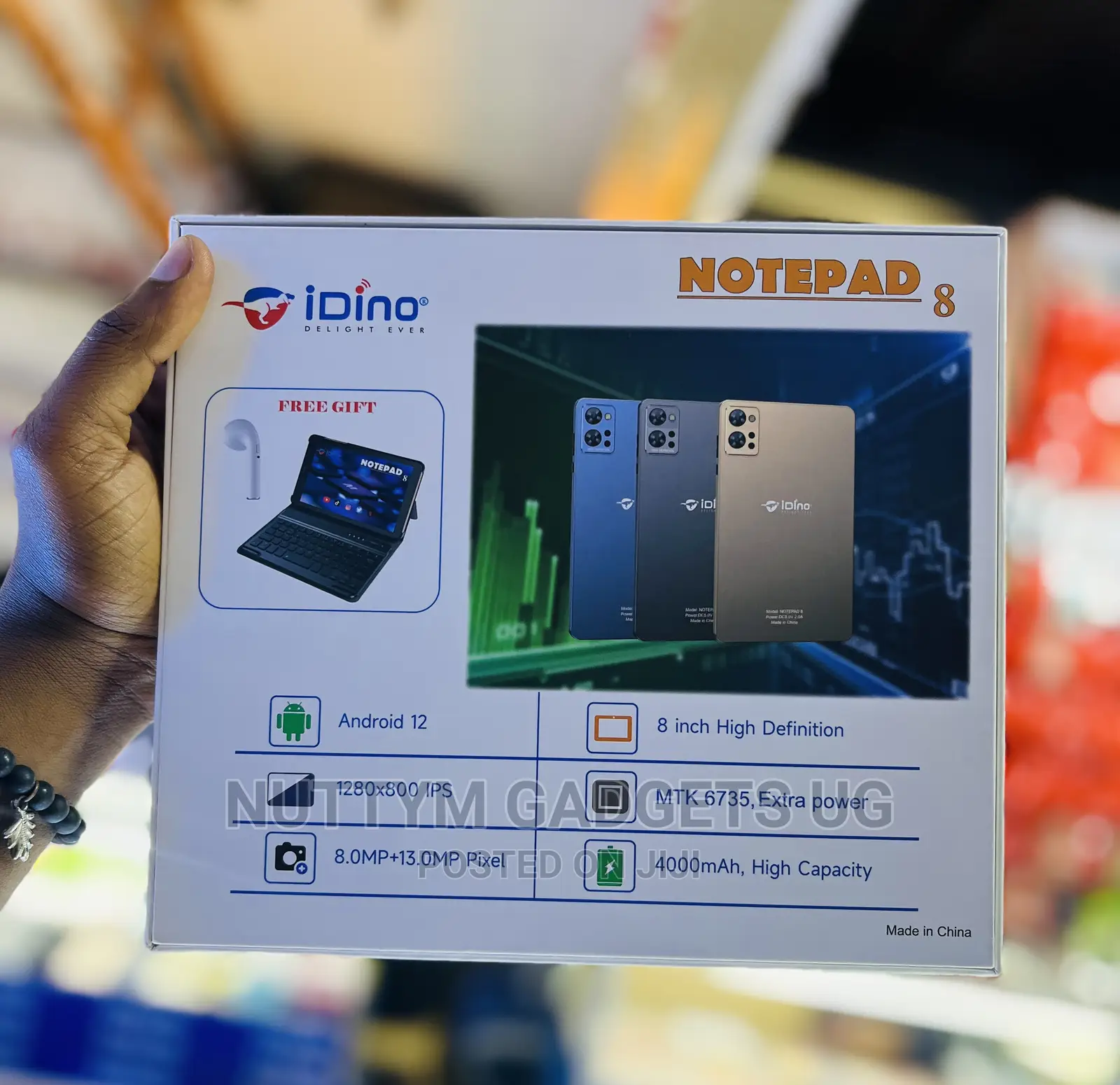 New Idino Note Pad 8 256 GB