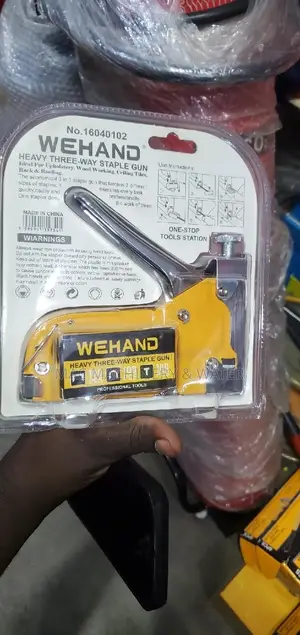 Staple Machine/ Gun ( 3 Way Staples) Heavy Duty