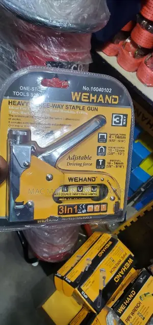 Staple Machine/ Gun ( 3 Way Staples) Heavy Duty