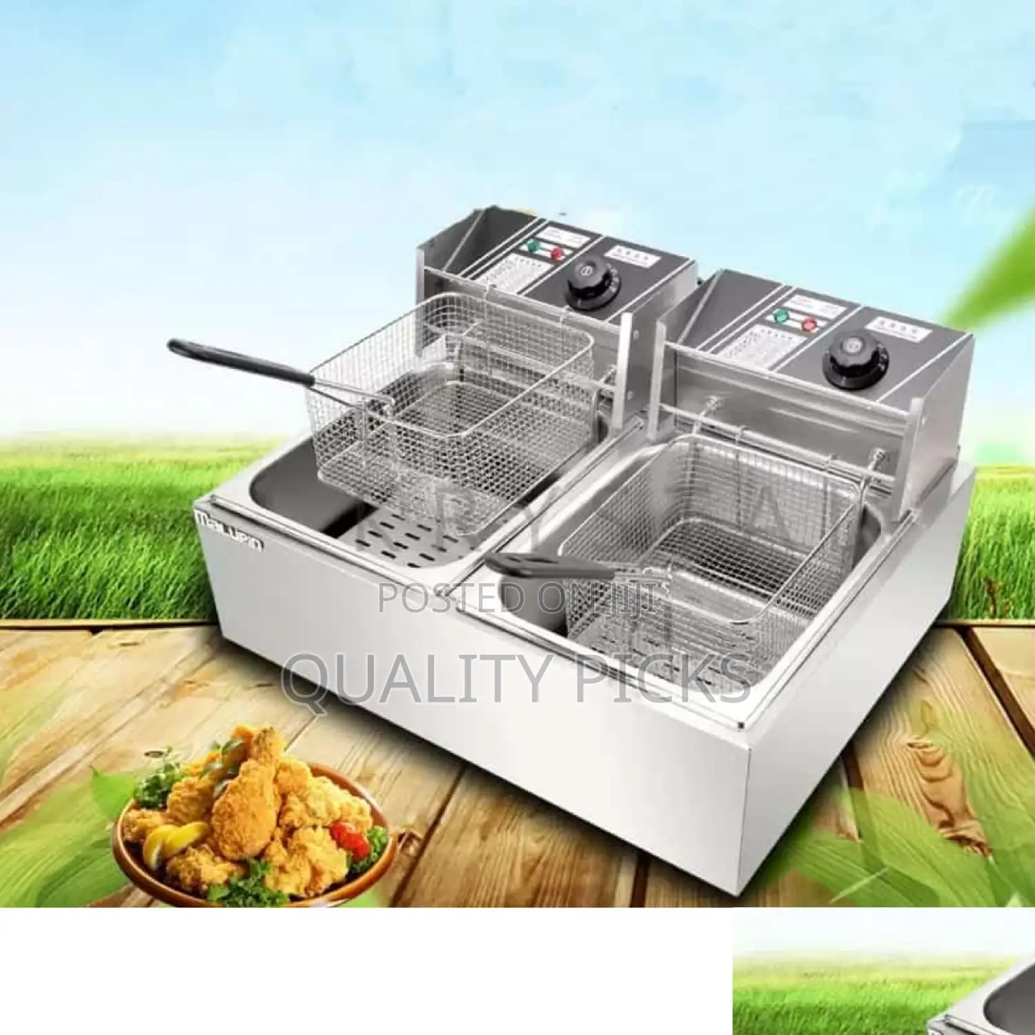Double Deep Fryer