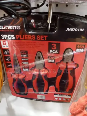 Pliers Set ( Compound , Long Nose, and Side Cutter Pliers