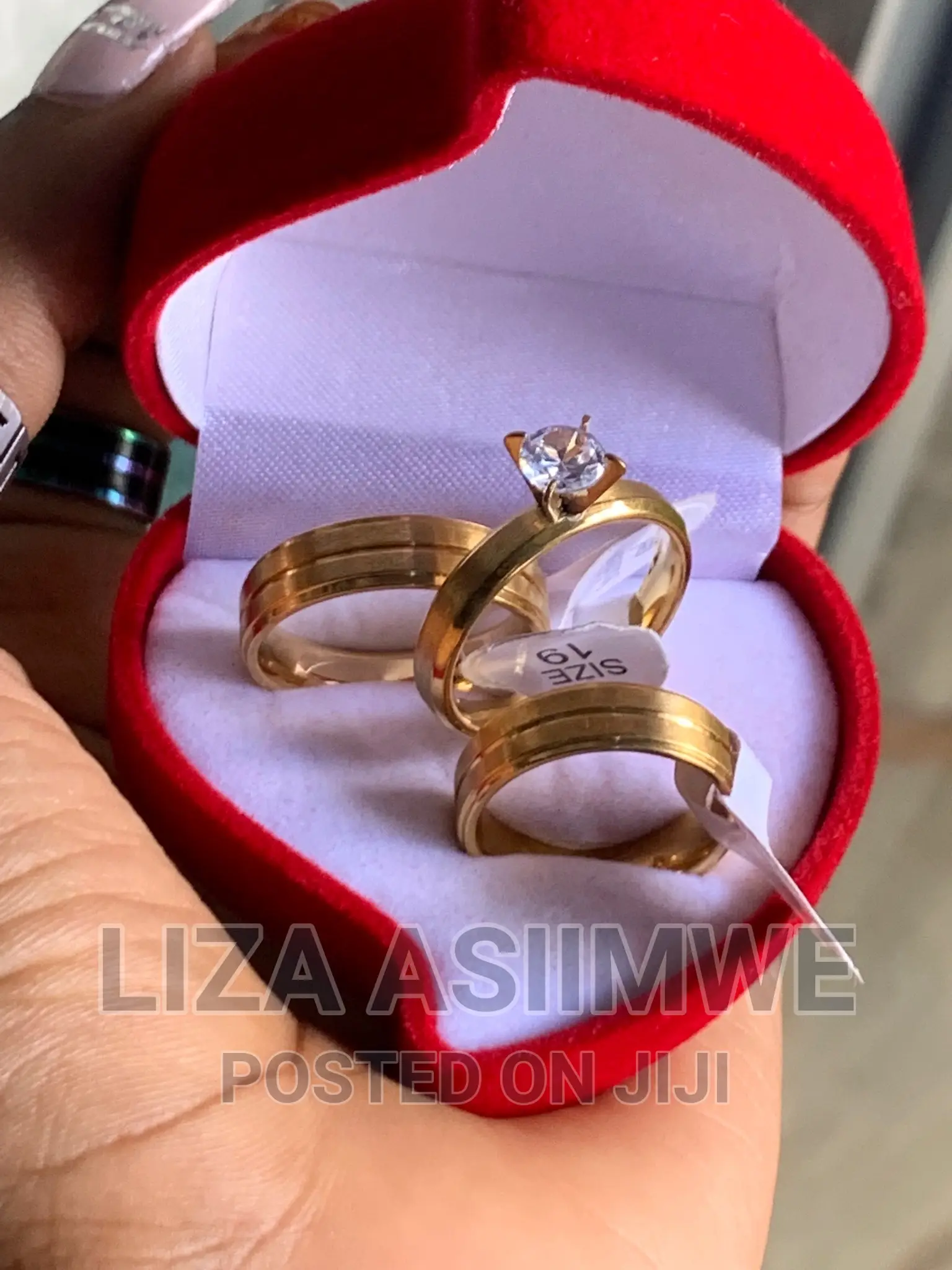 Three in One Wedding Rings and an Engagement Ring Available