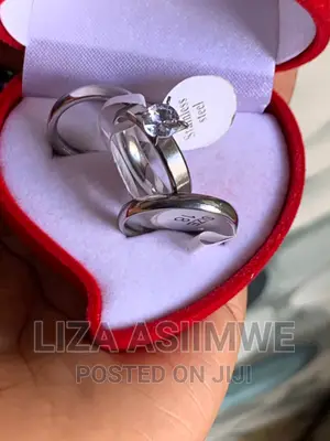 Three in One Wedding Rings and an Engagement Ring