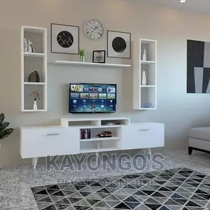 Tv Stand and Its Wall Drope