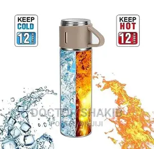New Insulated Vaccum Flask With Cup Set