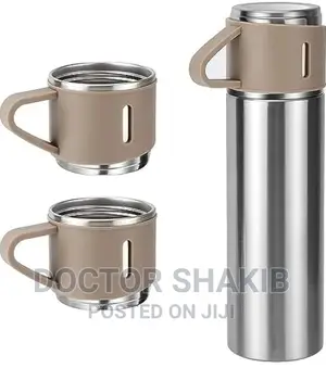 New Insulated Vaccum Flask With Cup Set