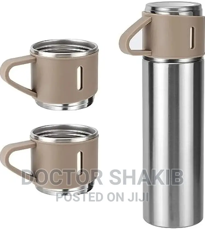 New Insulated Vaccum Flask With Cup Set