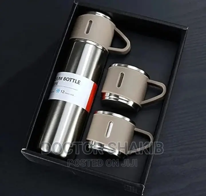New Insulated Vaccum Flask With Cup Set