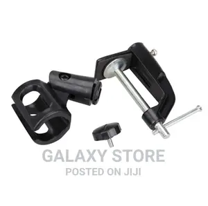 Broadcast Studio Microphone Stand With Adjustable Flexible Arm