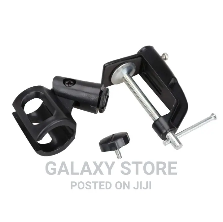 Broadcast Studio Microphone Stand With Adjustable Flexible Arm