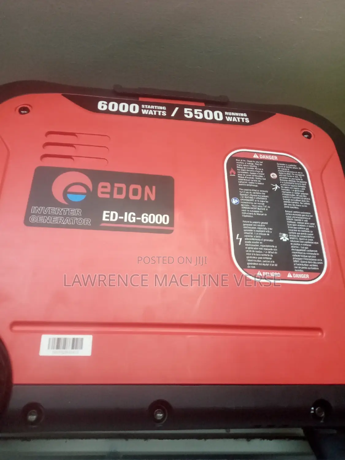 Petrol Silent Generator 6000w