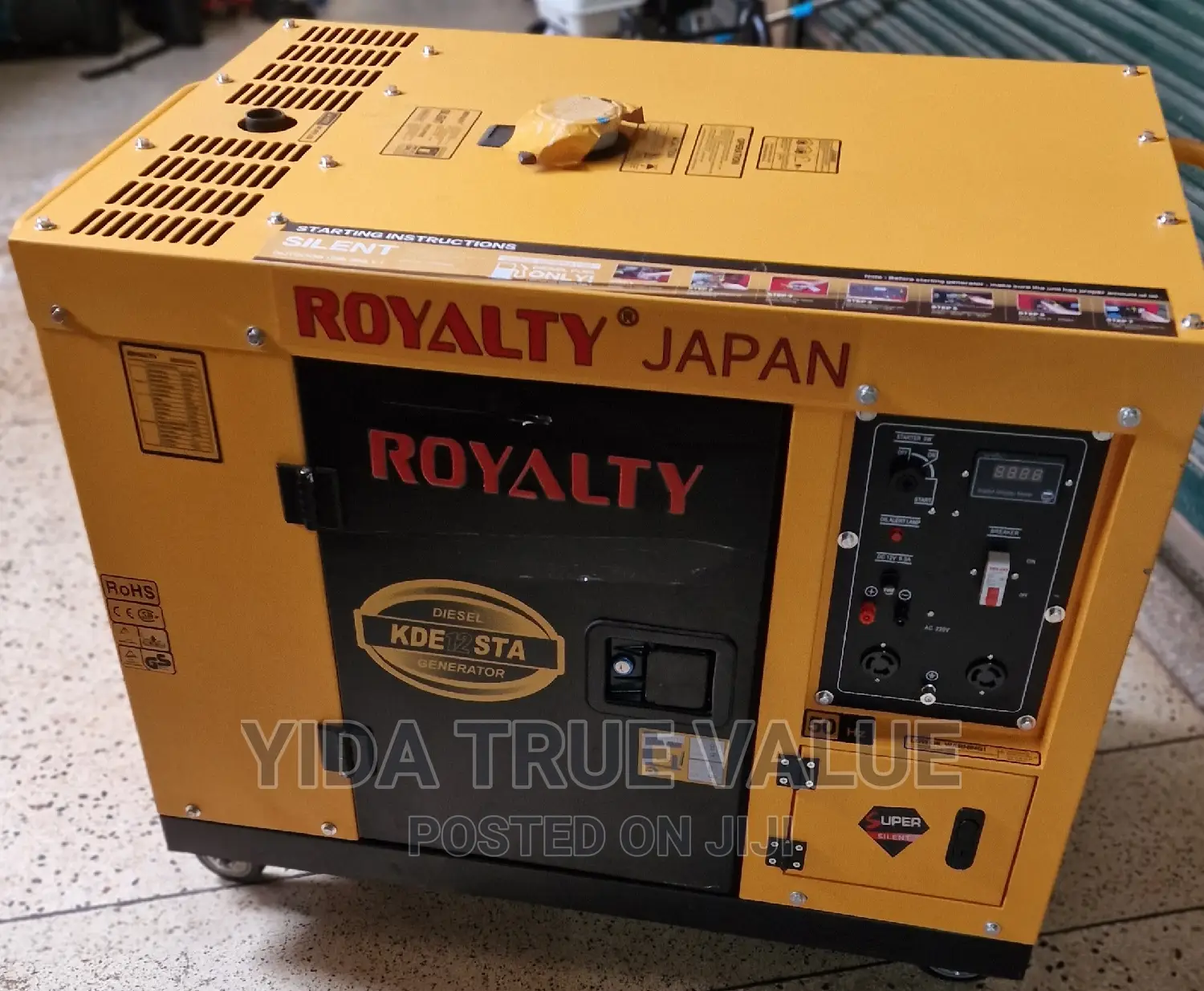 Generator Royalty 11kva Japan
