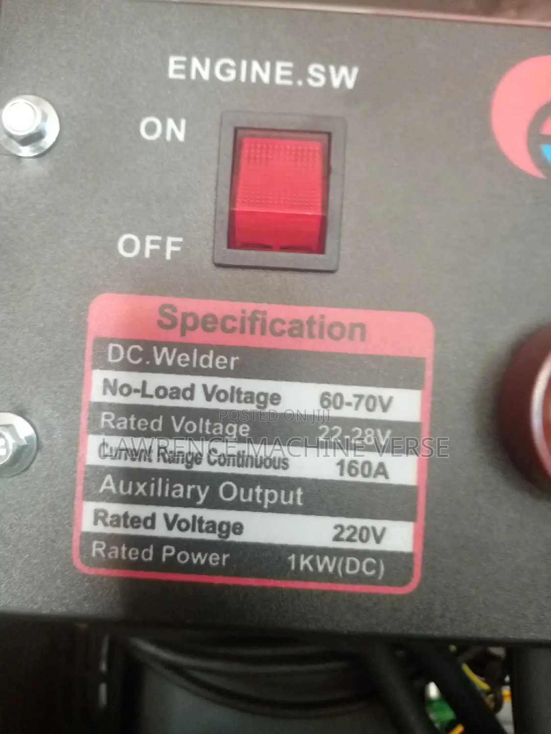 Welding Petrol Generator 160A