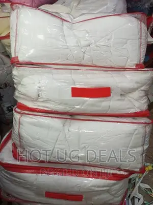 6x6 King Size Stripped Duvets With Bedsheet 2 Pillowcases