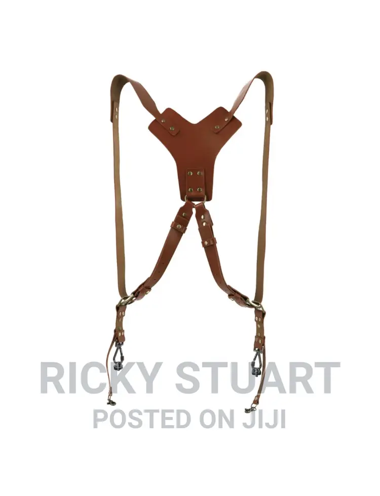 Leather Camera Straps on Dual Shoulder (Double)