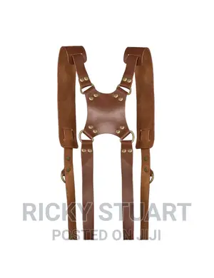 Leather Camera Straps on Dual Shoulder (Double)