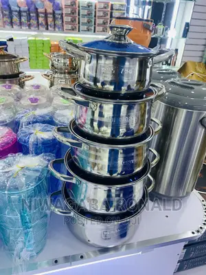 5pc Stainless Steel Serving Cookware Dishes