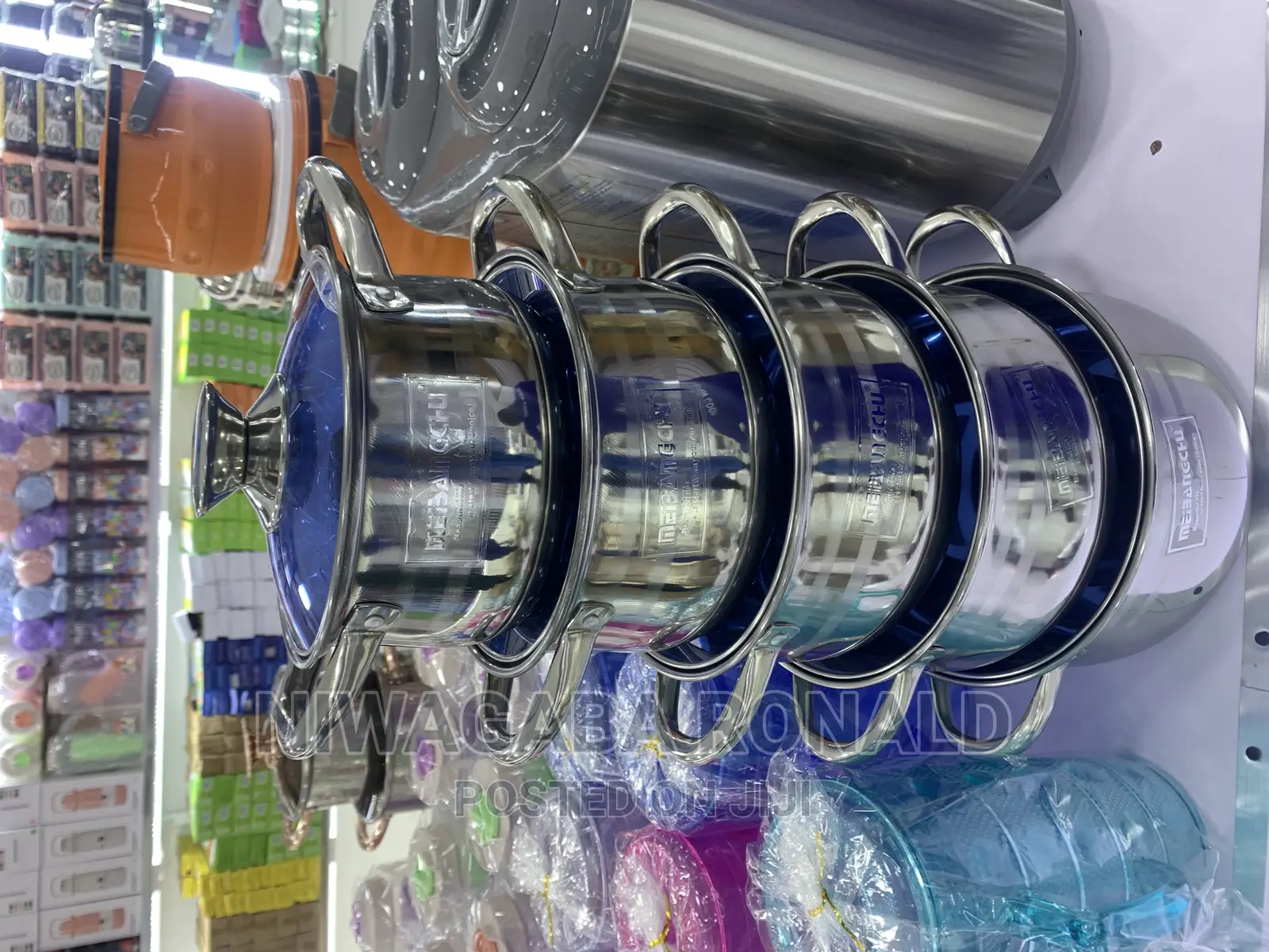 5pc Stainless Steel Serving Cookware Dishes