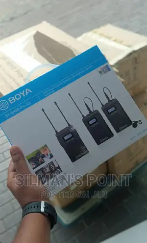 Boya by-Wm8 PRO Uhf Dual Channel Wireless Microphone System