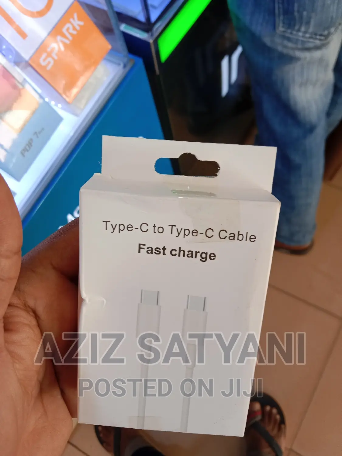 100% Original Type C to Type C Cable 1meter