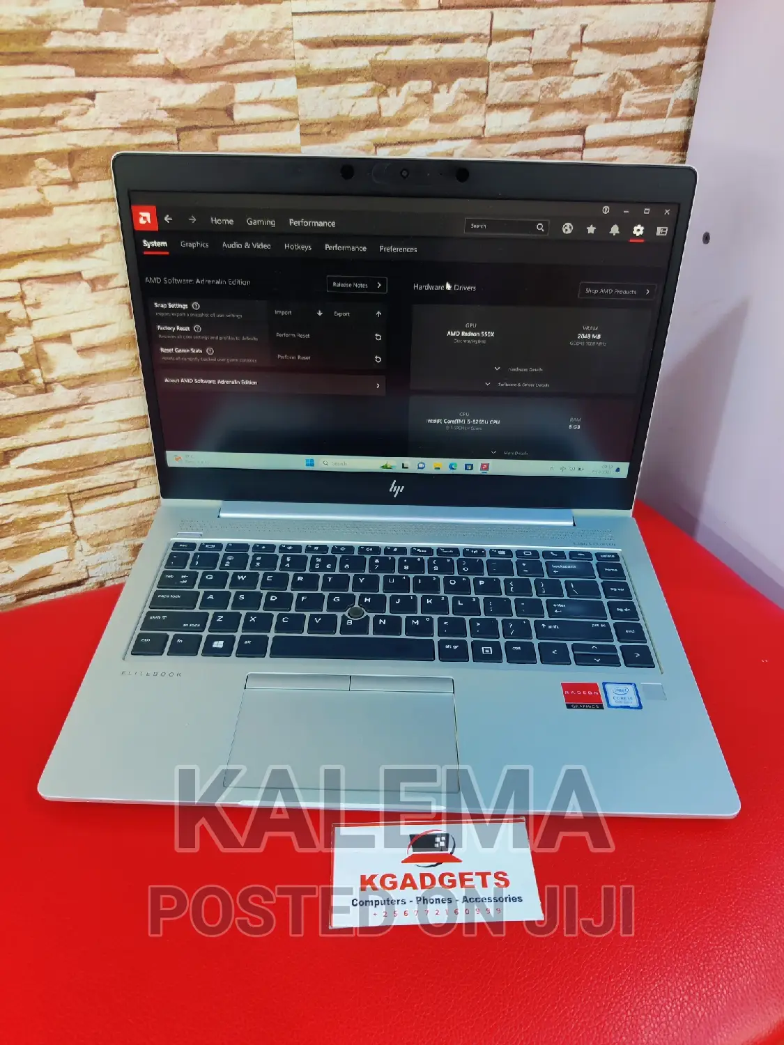 Laptop HP EliteBook 830 G6 16GB Intel Core i5 SSD 512GB