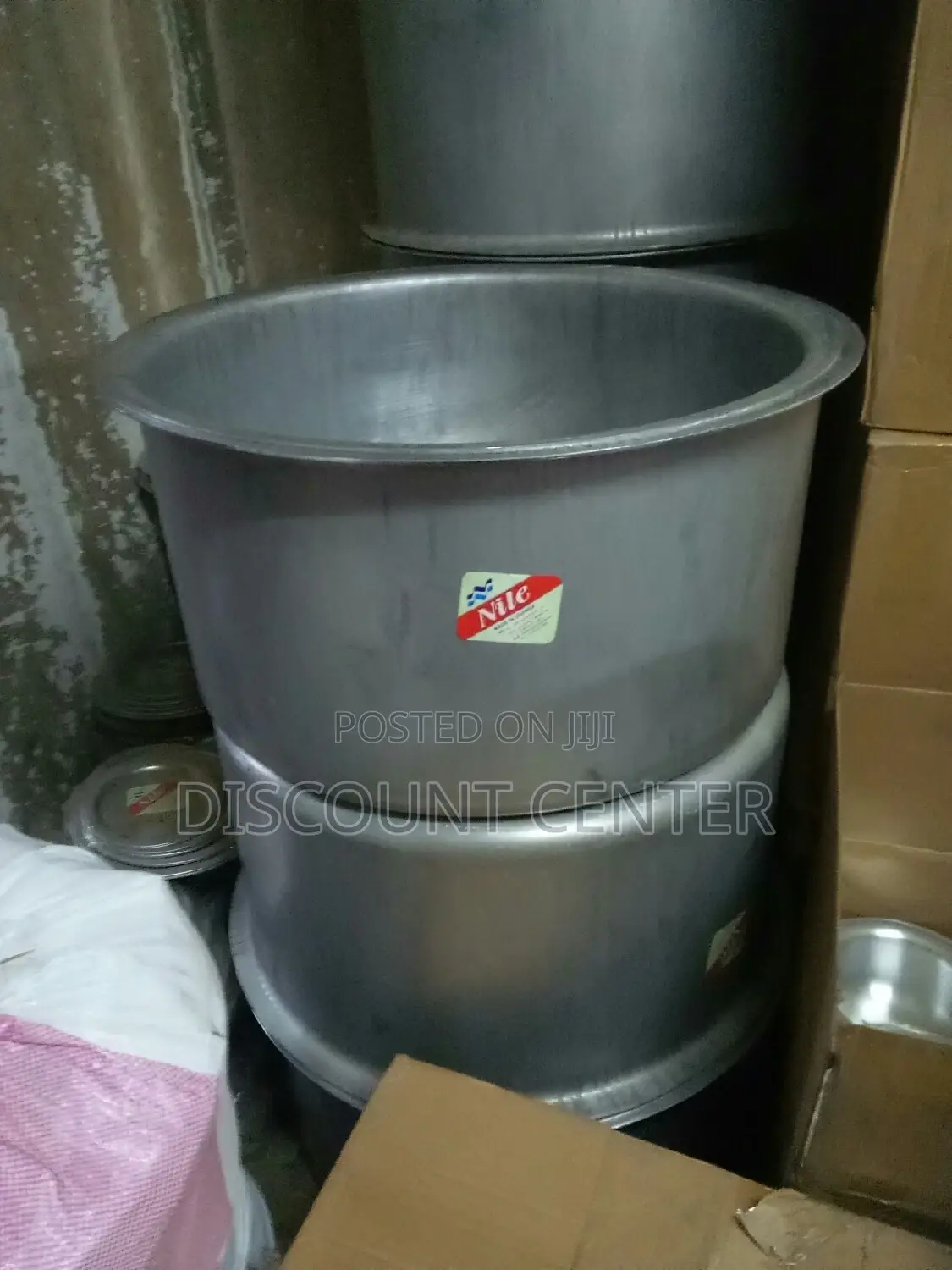 Saucepans 2 Pieces 130 Liter and 125 Liter