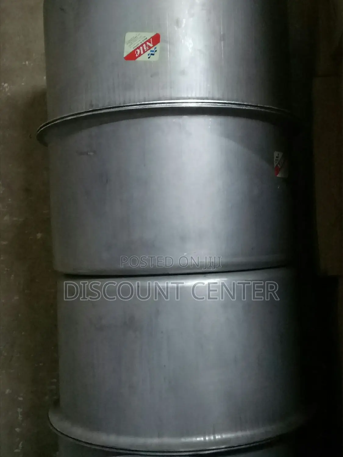 Saucepans 2 Pieces 130 Liter and 125 Liter